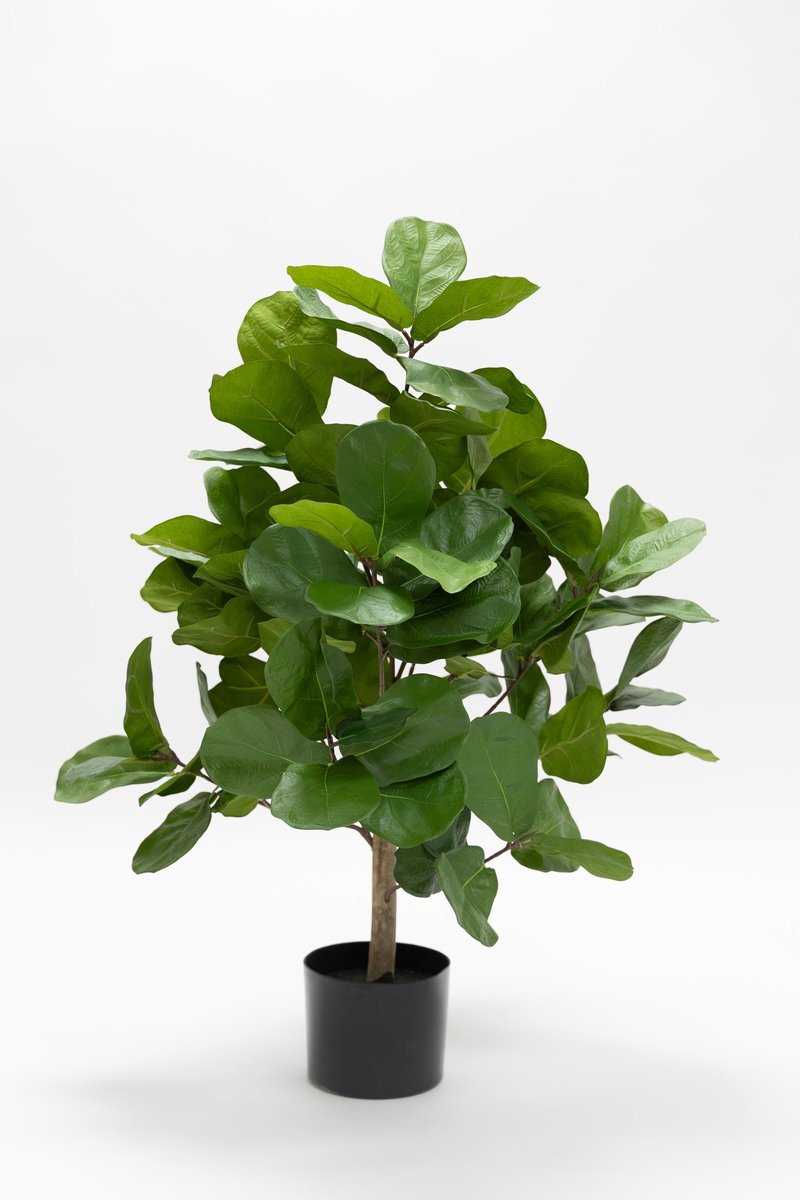 PrettyPlants Ficus Kunstplant 90cm groen