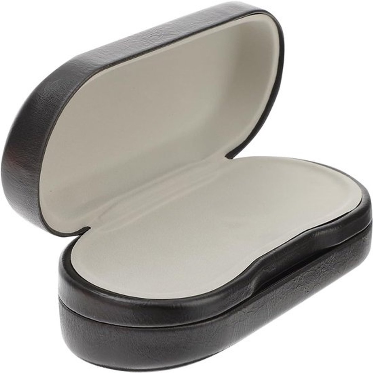 Dubbele Brillendoos - Brillen Etui - Brillen Beschermen - Duurzaam PU Materiaal - 16 cm - Zwart