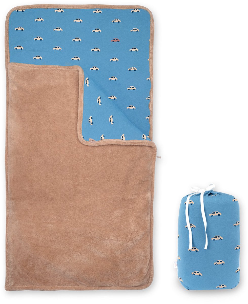 BEMINI Kinderslaapzak - Camping Bag 70x140cm - TOG 3 - Knus cocon - Natural