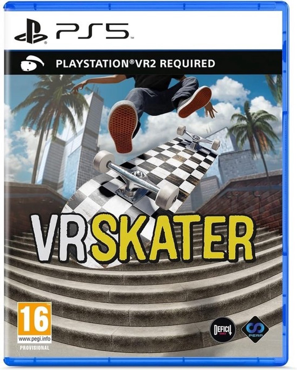 Realistische Virtual Reality Skateboarding Game voor PSVR2 - Street Skate Sim