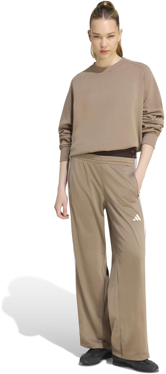 ADIDAS - Dready Wl Tp - Sport pantalon dames - Lichtbruin van Adidas — afbeelding 4