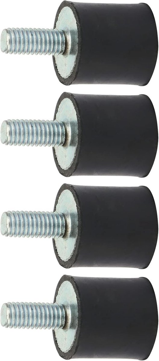 Schokdempers voor voertuigen, 4 Stuks M8 Rubberhouders, Antivibratie, Geluidsisolatie, Vibration Control, Geluiddemping, Auto en Boot