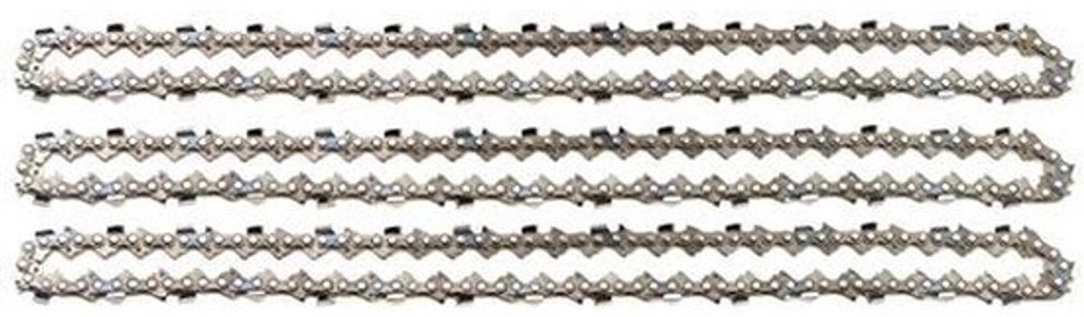 3 Zaagkettingen 0,325 inch Hoogte voor 15 inch Kettingzagen - 62 Schakels