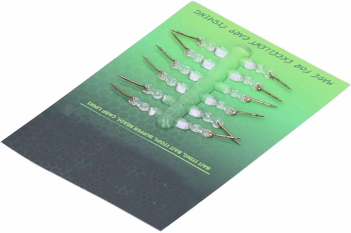 Carpvisserij Bait Spike met Siliconen Ring - Lure Hook Sting Pin voor Effectieve Aasbevestiging en Visaccessoires (10mm)
