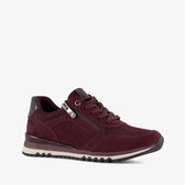 Marco Tozzi dames sneakers bordeaux - Rood - Uitneembare zool - Maat 41