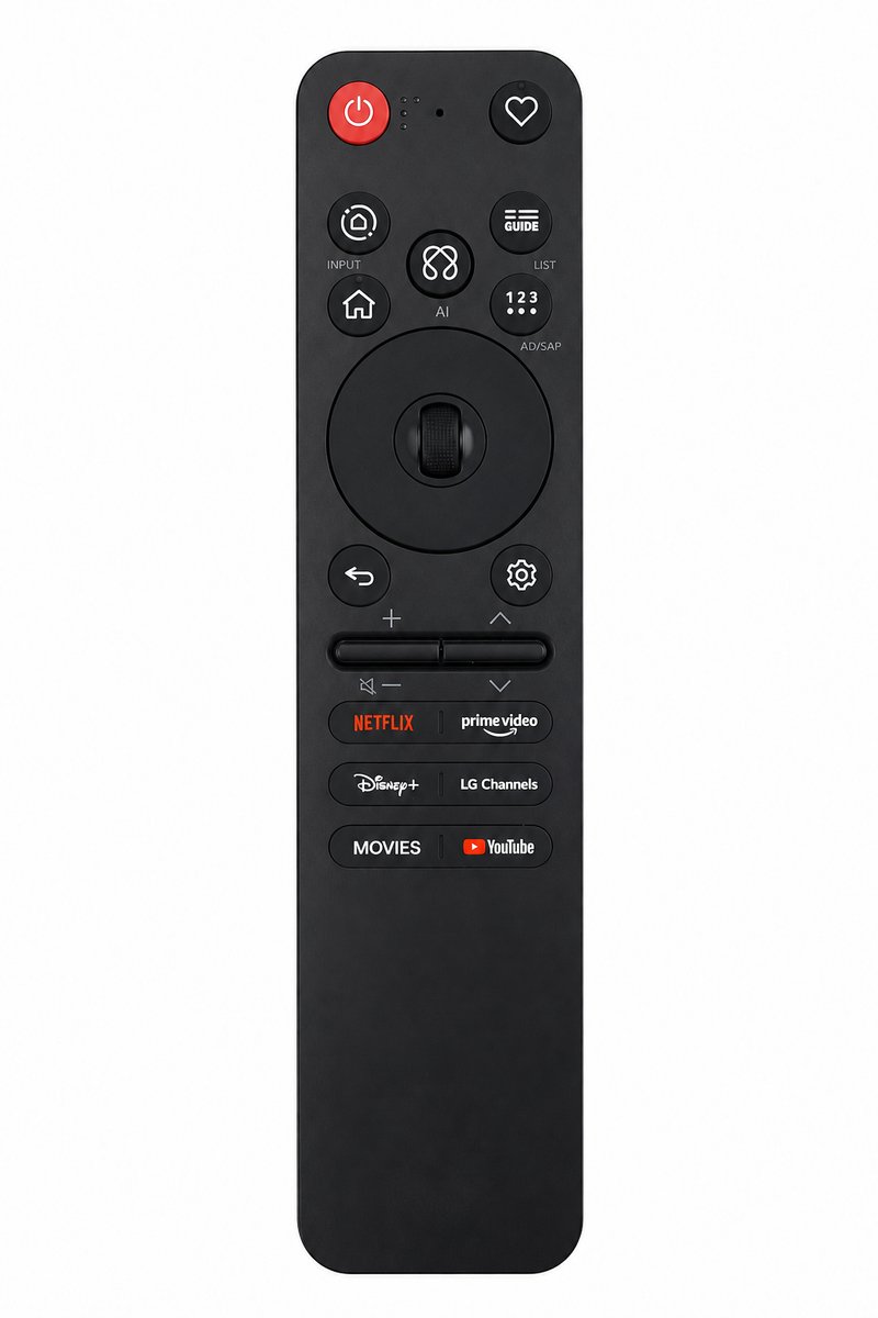 ARKAIA vervangende afstandsbediening voor LG MR26GA / AKB30086801 - Spraakbediening - Magic-pointer