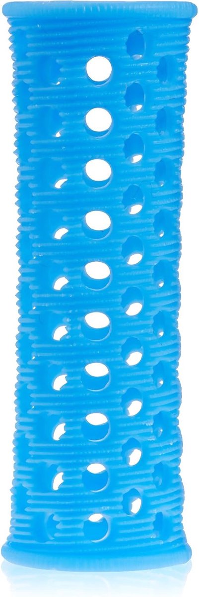 Professionele superplatte kruller, 20 mm, blauw, 1 stuk (1 x 10 stuks)