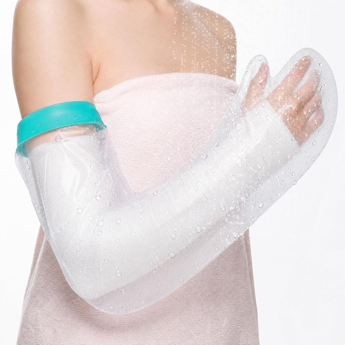 Douche-armmanchet, universele maat, siliconen