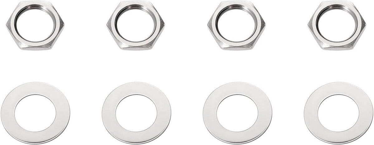 Metrische Draad 7mm M7 Gitaar Potentiometers Moeren en Ringen