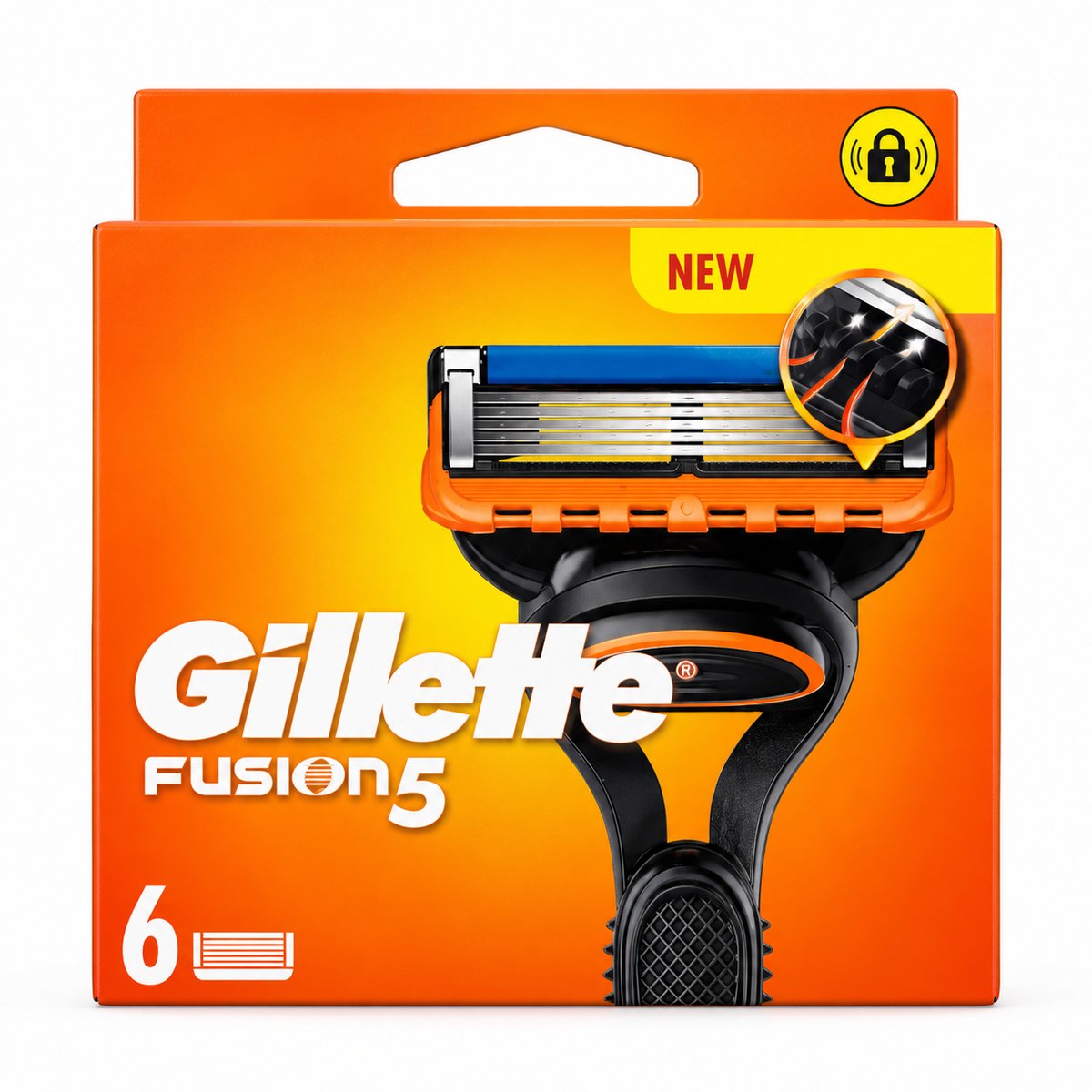 Gillette Fusion5 - Scheermesjes voor Mannen - 6 Stuks