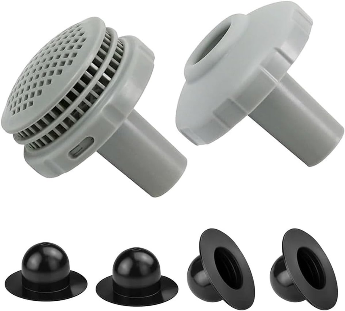 Poolfilteraansluiting set 32mm voor watercirculatie, zwembadaccessoires met interne schroefdraad, duurzame verbinding voor optimale filtratie