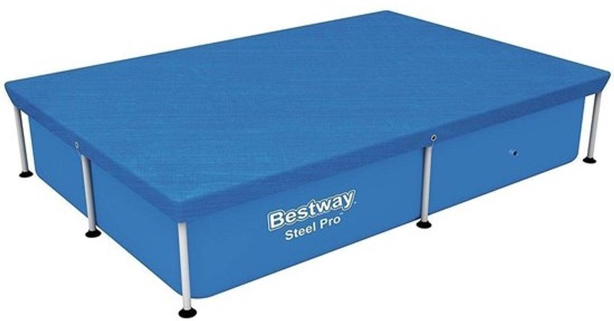 MTTProducts - Pool cover - Veilig en duurzaam - 300x201cm - Bescherming voor zwembaden - Waterafvoer - Geschikt voor rechthoekige zwembaden