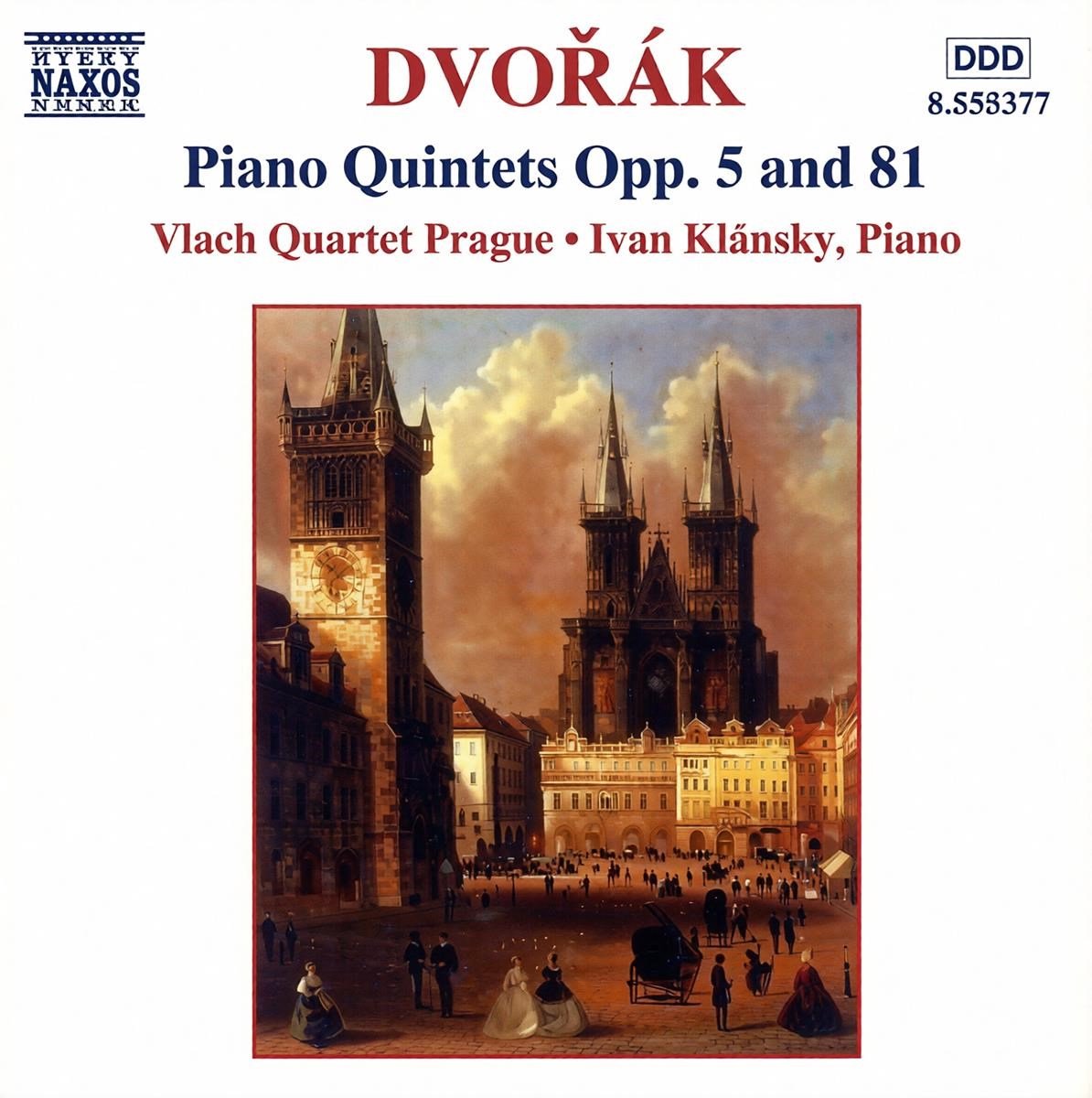 Ivan Klánsky, Vlach Quartet Prague - Dvořák: String Quintets Opp. 5 & 81 (CD)