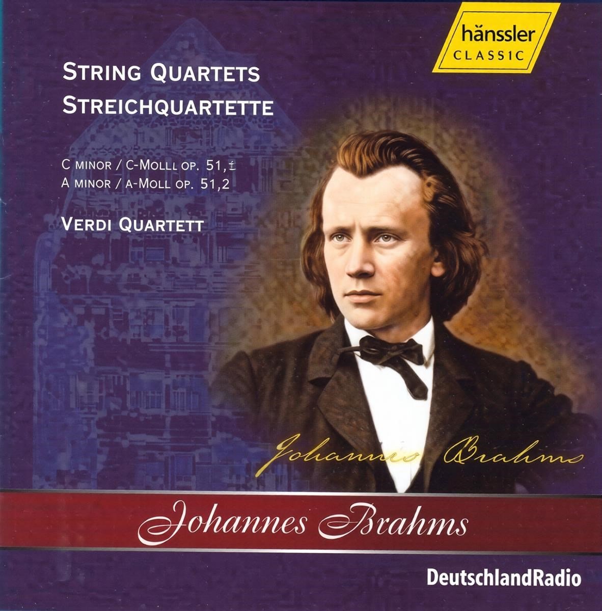 Verdi-Quartett - Brahms: String Quartet C Minor | A Minor (CD)