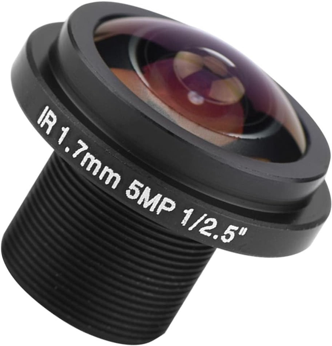 Wide Angle Fisheye Lens voor 5MP Beveiligingscamera - 185° CCTV Lens voor Brede Hoek en Duidelijke Beelden