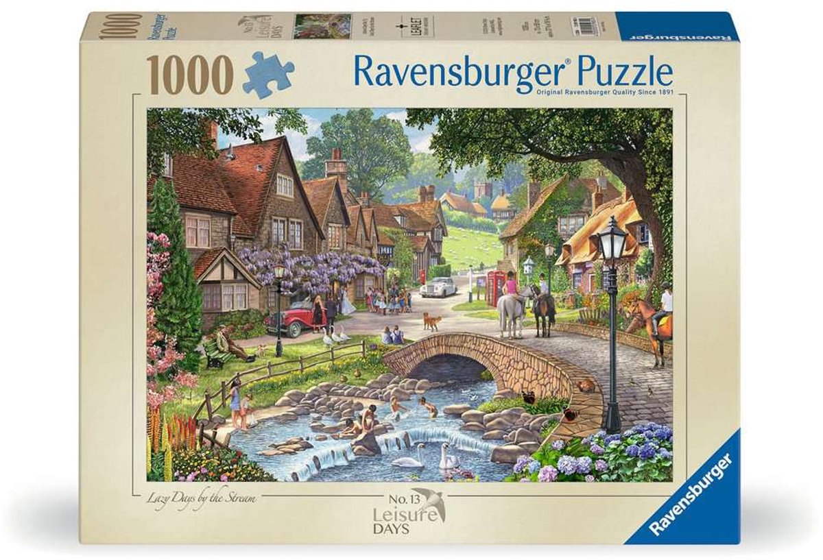 Leisure Days No.13: Rustige Dagen aan de Beek - 1000 stukjes