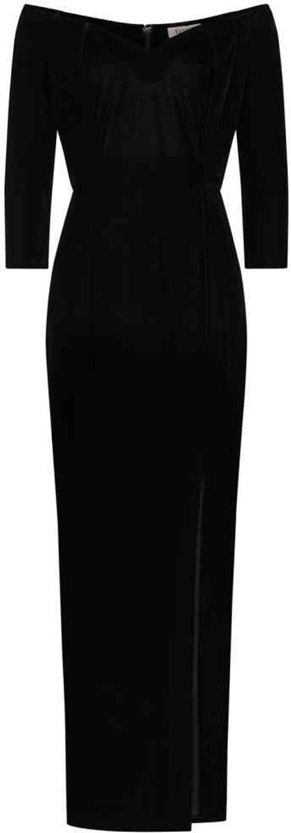 Banned - Amalia Maxi lange jurk - S - Zwart