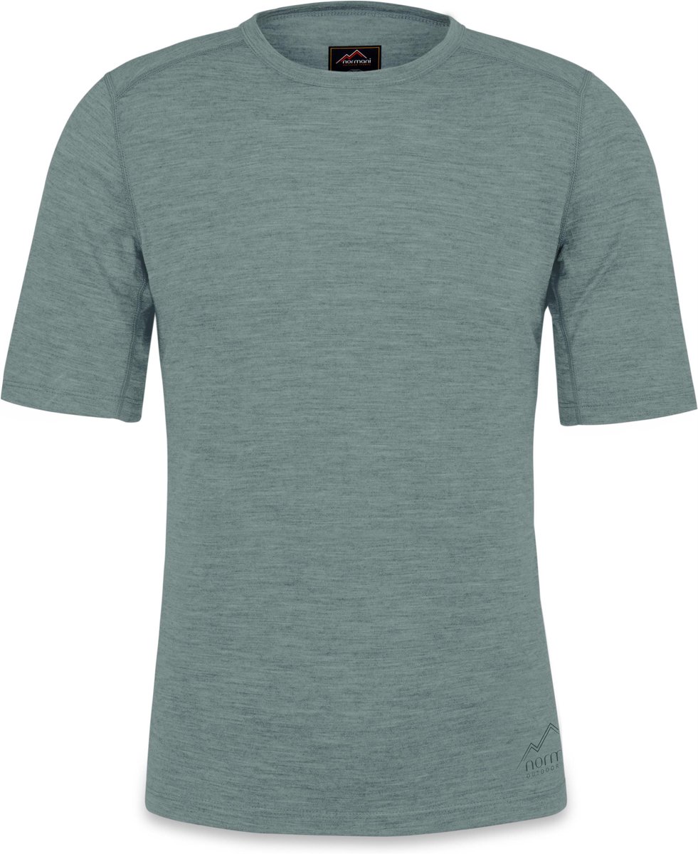 Merenowollen T-shirt voor heren „Darwin“