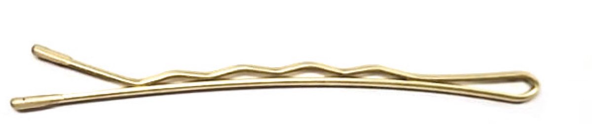 DKS Pro Schuifspelden Goud - Golvende Haarspeldjes - Bobby Pins - 7 cm - 250 g