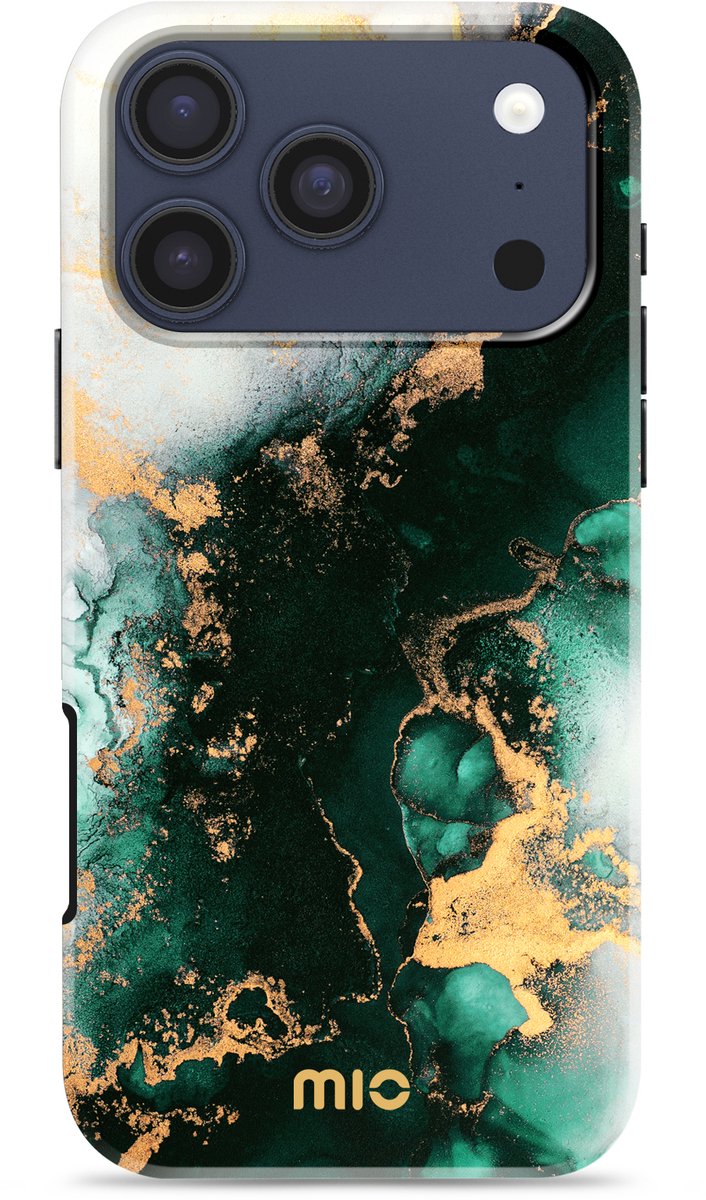 MIO by Mobilize Green Marble Magsafe Compatible for iPhone 17 Pro/18 Pro