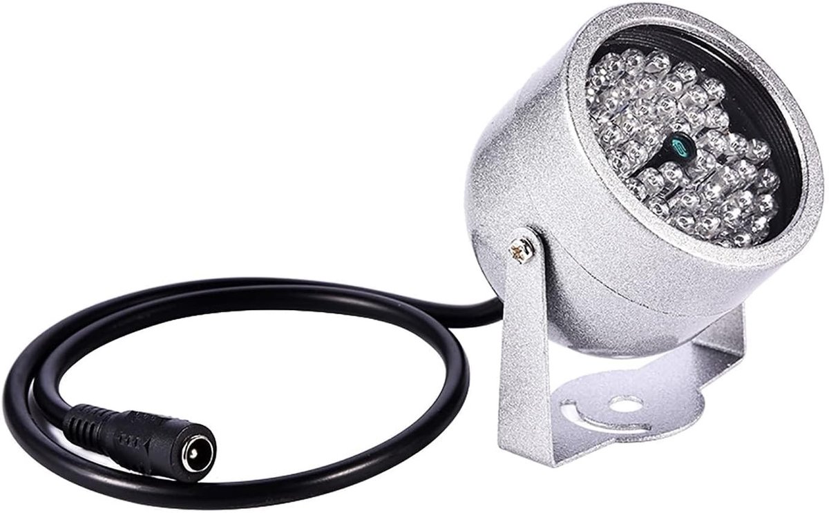 Intelligente Aluminium LED IR Verlichting voor Beveiliging, Waterdichte Infrarood Nachtzichtverlichting voor CCTV Camera's en Beveiligingssystemen