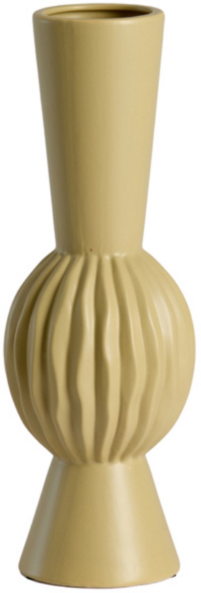 Light & Living Vaas SUZZARA - Groen - 13.5x13.5x40.5 cm