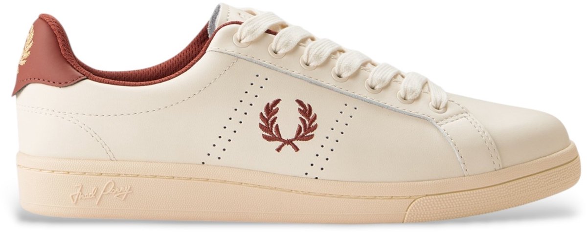 Fred Perry Leren B721-sneakers Beige