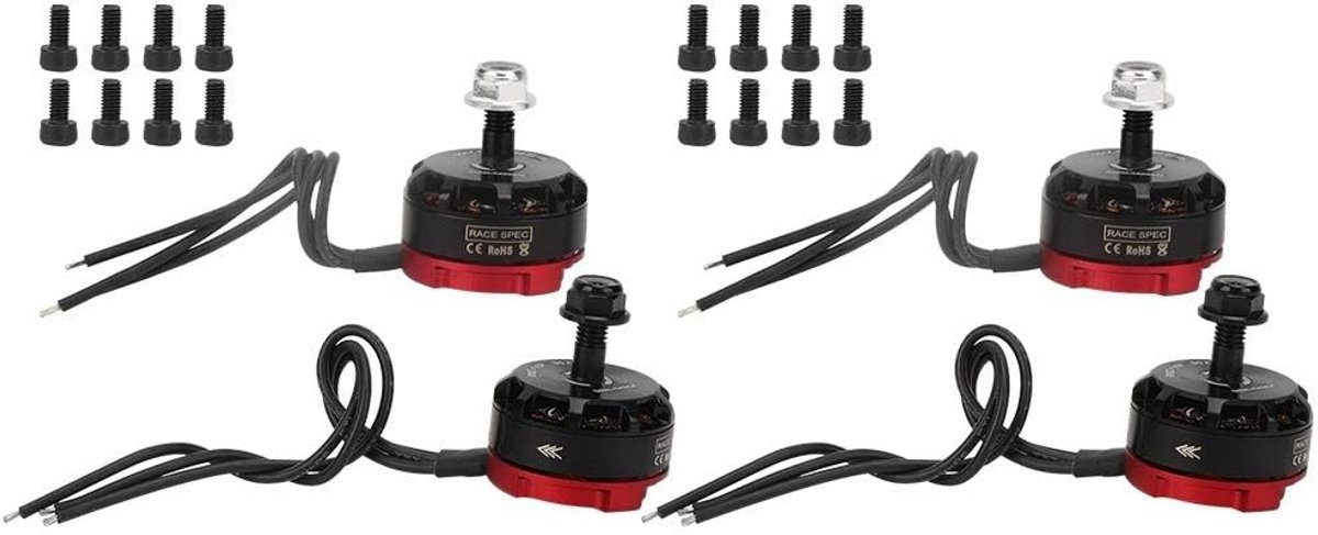 Krachtige Brushless Motor voor RC Drones en Quadcopter - 2300KV CW/CCW Upgrade Onderdelen (4 Stuks)