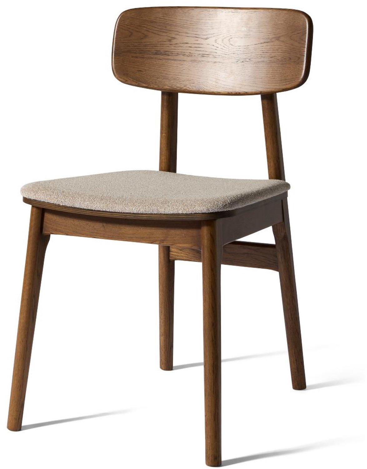 Nordic Home Livo eetkamerstoel - donkerbruin/zand