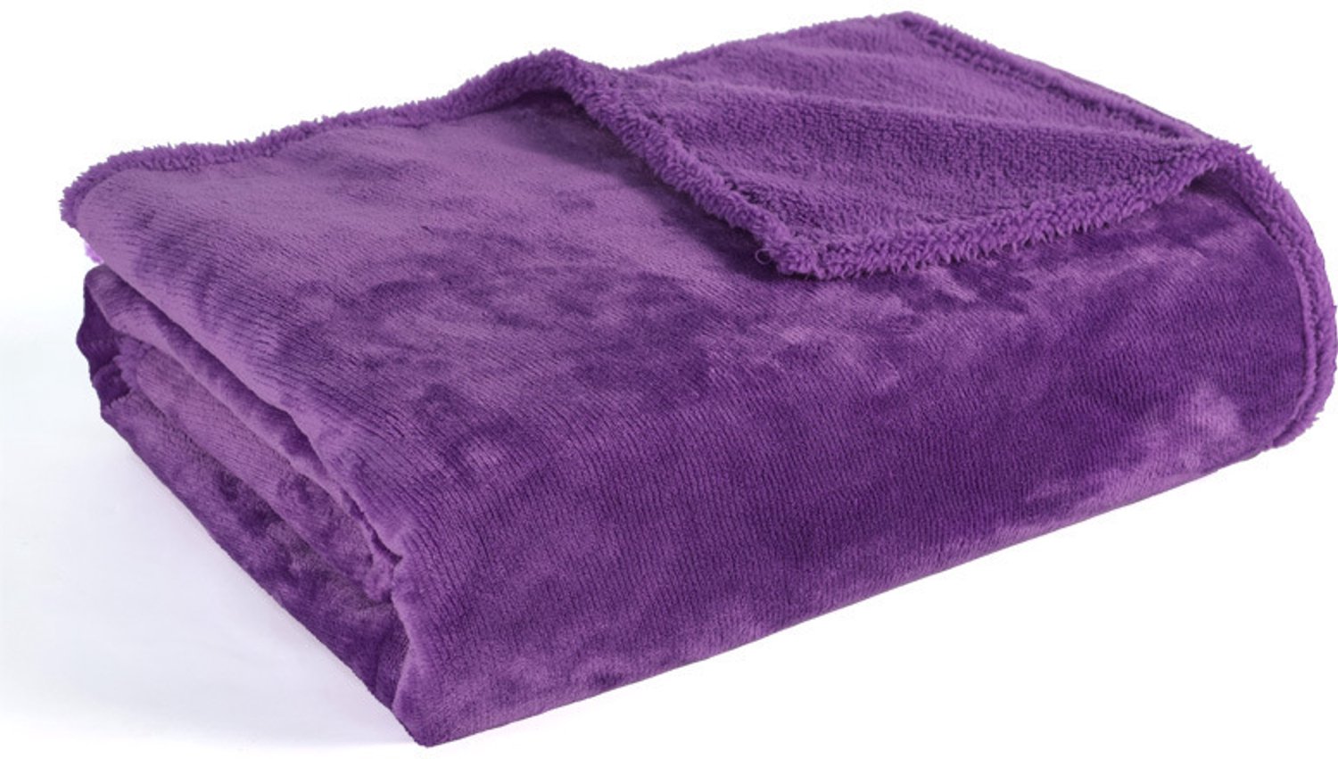 Hondendeken - Waterdicht en urinebestendig - Verdikte flanel hondenmat voor honden - 145x165cm - Paars