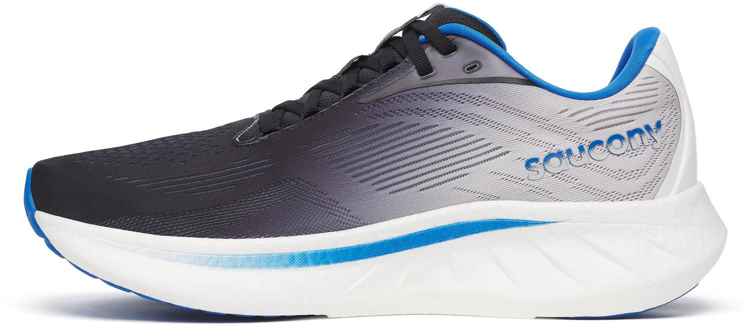 Saucony Ride 18 Hardloopschoen Heren Skydiver 46 Zwart