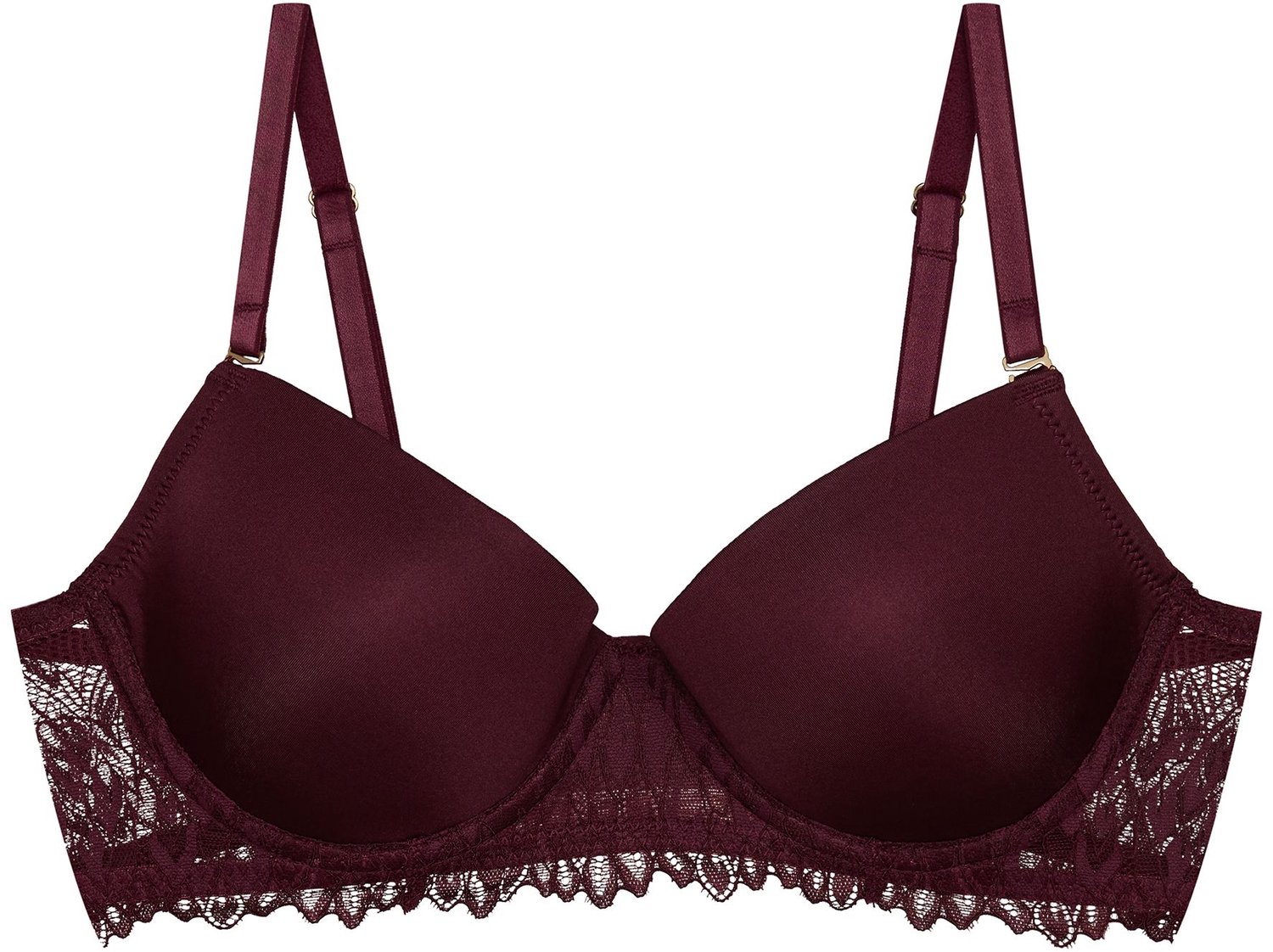 ESOTIQ Ofiel Serie - Push-upbeha - Pruimpaars - 70B - Afneembare schouderbandjes