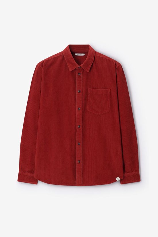 Rode Corduroy Overhemd