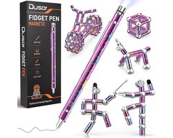 Dusor Cadeaus voor mannen en vrouwen, magnetische fidget-pen, adventskalender vulling mannen, mannen, cadeaus voor Kerstmis, verjaardagscadeau voor ma