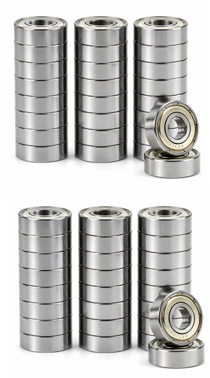 60 stuks lagers 608zz voor skateboards rolschaatsen longboard lagers 608 zz dubbel afgeschermd metaal 8 x 22 x 7 mm 608z 608 z