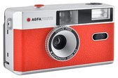 AgfaPhoto - Navulbare Analoge Camera 35 mm - Inclusief Polsbandje en Opbergetui - Rood