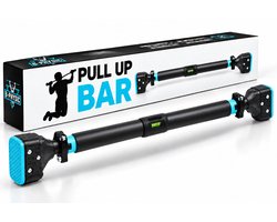 B-Physic Pull Up Bar – Optrekstang Deur Zonder Boren – 72-100 cm – 200 kg – Home Gym – Krachttraining Thuis