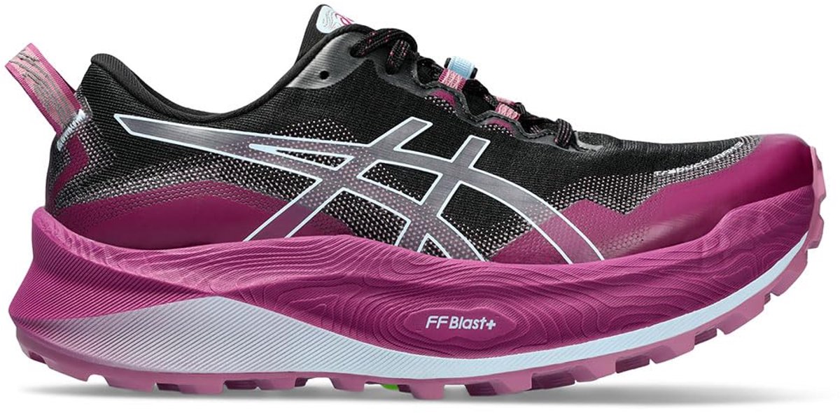 Asics Trabuco Max 3 Trailschoenen 1/2 Vrouw Zwart