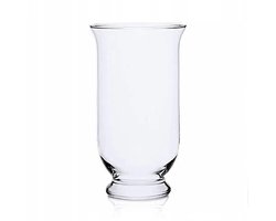 Glazen Vaas/Lampion Mitras H-25 cm D-14 cm - Handgemaakt Pools Glas