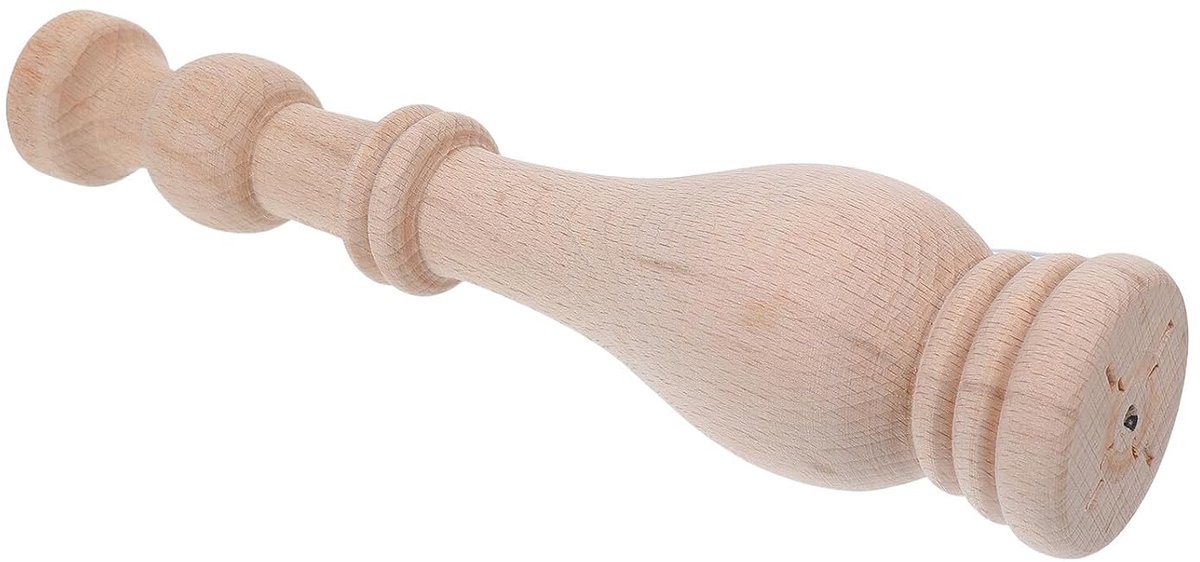 Massief houten decoratie woondecoratie eindkap vervangende eindpunten bedpost Trap Post eindelijk Decoratieve onafgemaakte houtfinstellingen einde bedstijl Khaki