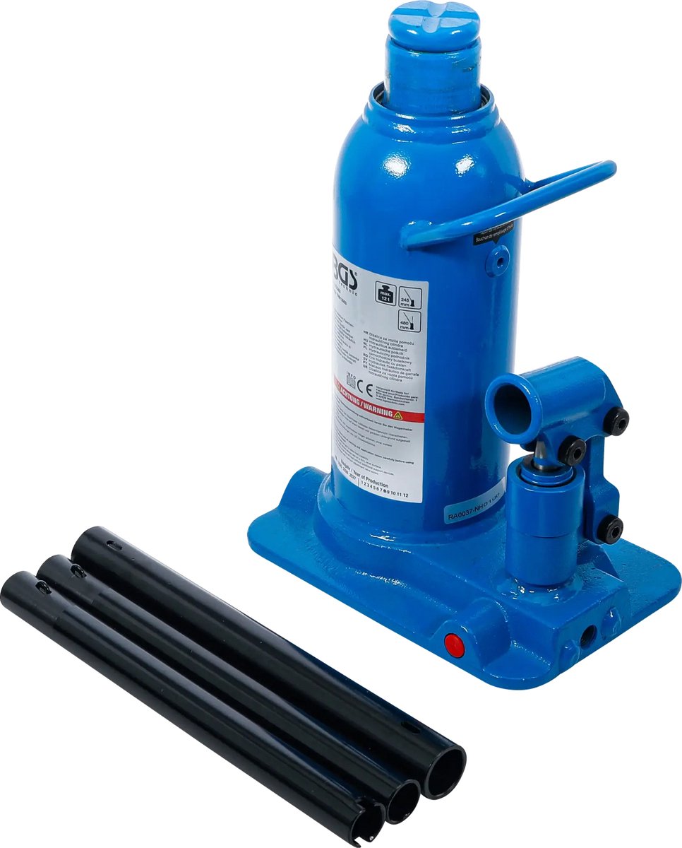BGS Hydraulische Potkrik 12 Ton – Flexibel & Horizontaal
