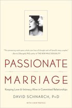 Boek 'Passionate Marriage' met op de kaft een zwart-witfoto van een stel en tekst in rode letters.
