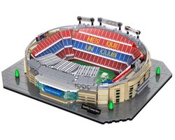 CadaBricks C66023W Icons FC Barcelona Voetbal Stadium bouwset | Spotify Camp Nou | Classic Creator Modular Building modelbouw | Expert Architecture Modelbouw | Technisch educatief speelgoed bouwpakket voor volwassenen | Bouwdoos met 728 bouwstenen