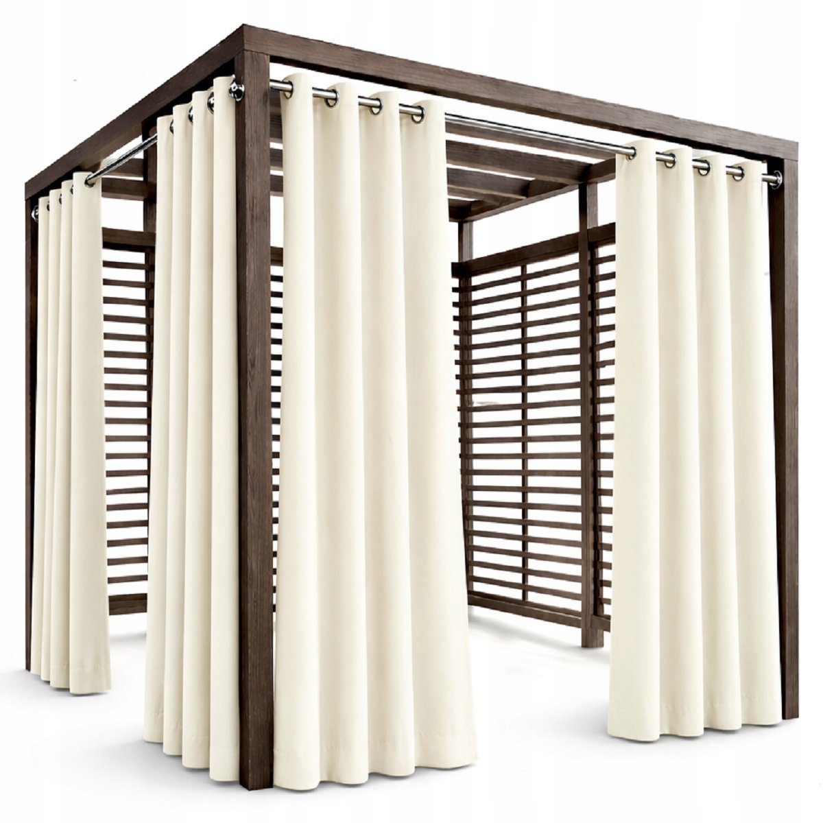 Waterdicht Tuindoek 155x230cm met Oogjes voor Balkon, Tuin & Pergola