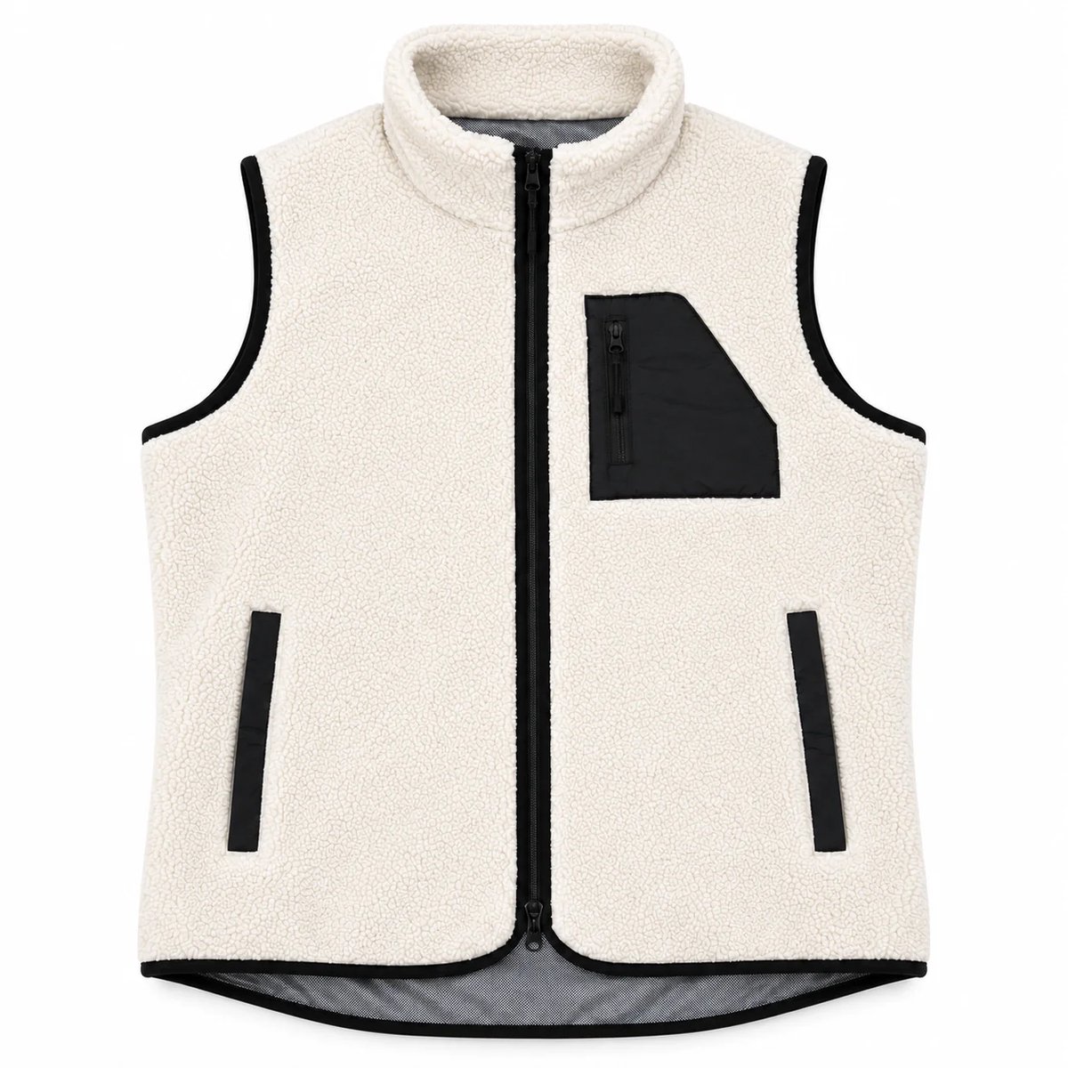 Wahrm Shepherd Verwarmde Fleece Bodywarmer Dames 6 Zones Off Creme