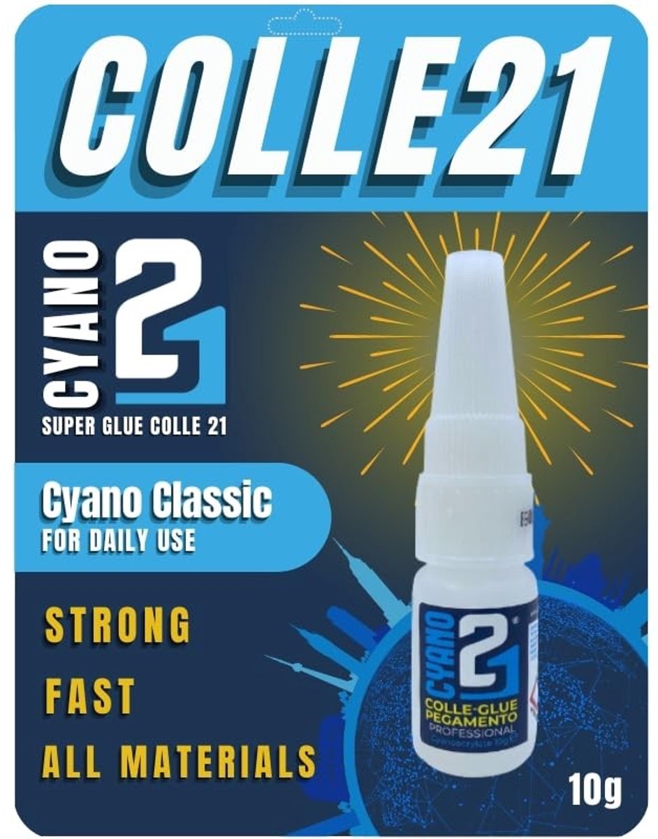 Super Glue - 10gr Cyanoacrylaat Lijm voor DIY en Reparaties