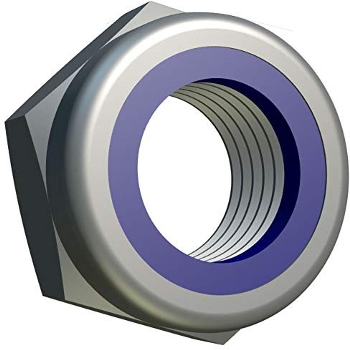 M24 Zelfvergrendelende Moeren - Nylon Lock Nut