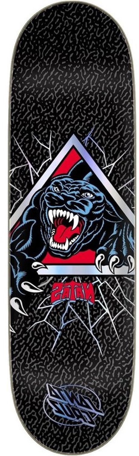 SANTA CRUZ Natas Shattered Panther VX Deck 9″ x 32″ Skateboarddeck