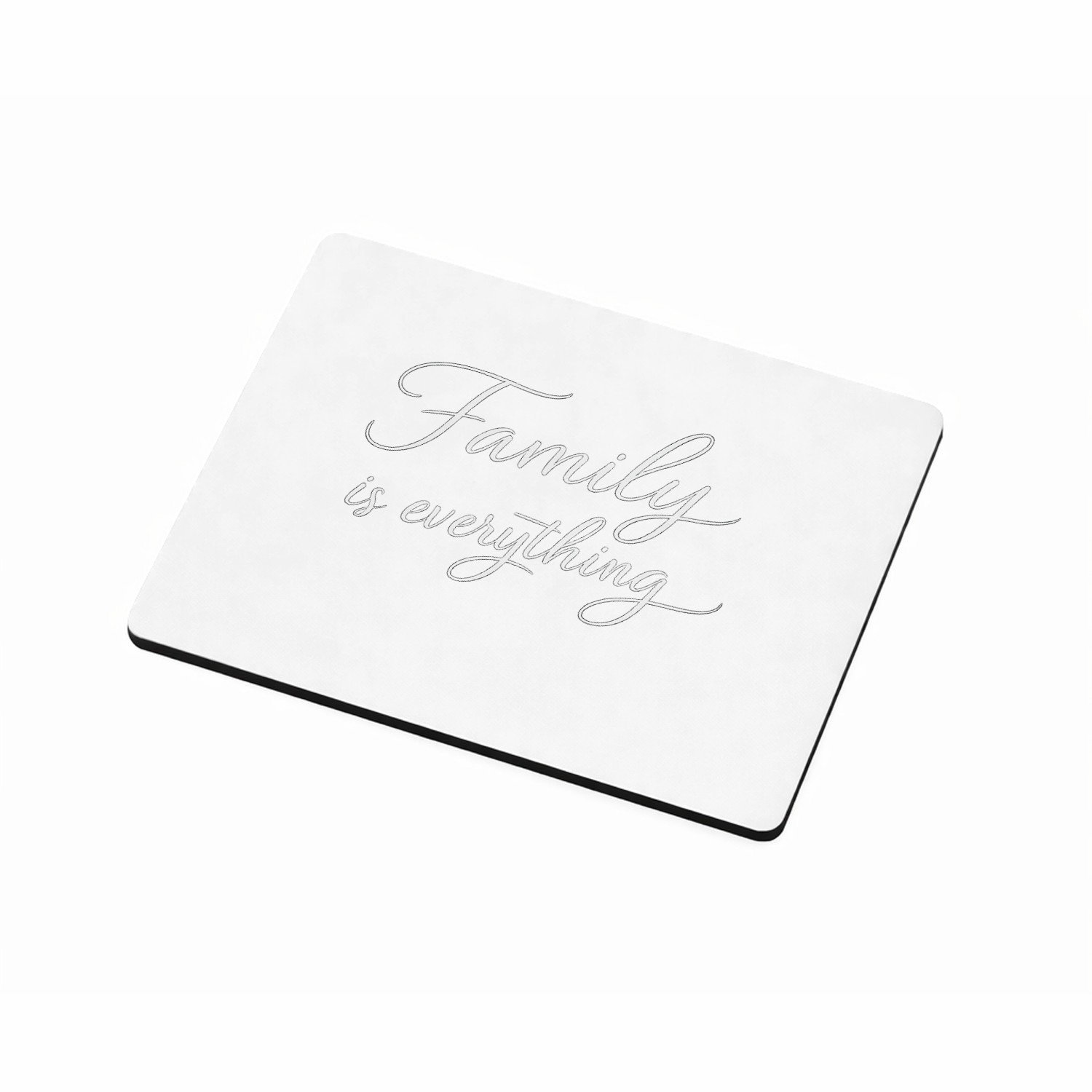 Mr Cadeautjes MDF magnetische fotolijst 9 x 7 - design Persoonlijke liefdevolle titel in een rustige, minimalistisc | cadeau Wit