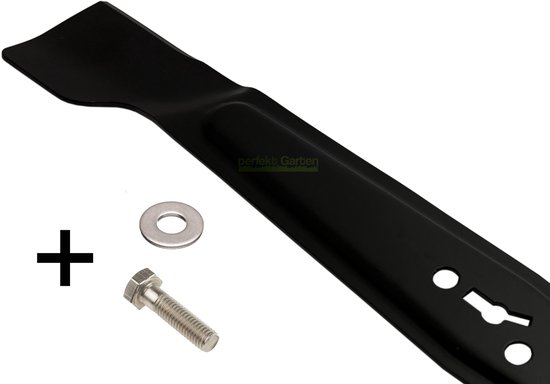 Grasmaaiermes van 40 cm voor McGregor MER1940 Powerbase MEB1840E / GD040 GLCOBX0005X + schroef